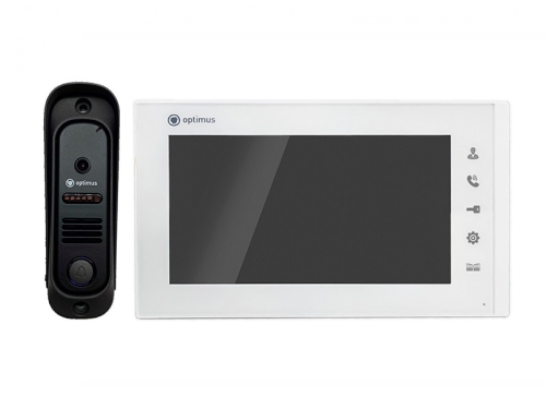 Комплект видеодомофона Optimus Leader IK-27B32I (w+b)