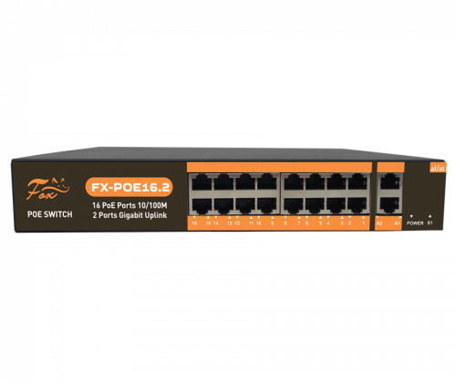 Коммутатор Fox FX-POE16.2